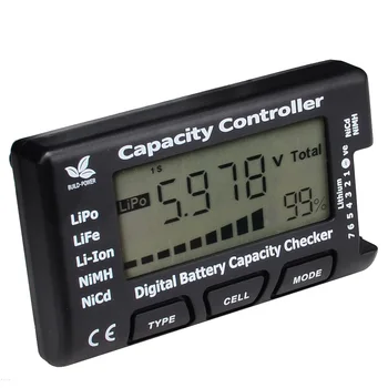 Висококачествен Cellmeter-7 Цифров Измерител на капацитет на батерията RC CellMeter 7 За LiPo LiFe Li-ion NiMH Nicd