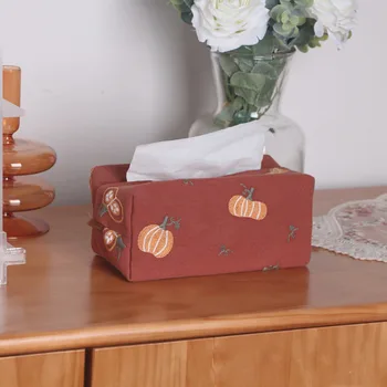 Японски триизмерен цвете хартиена кутия за салфетки лека луксозна кутия за декорация на дома хартиен масичка за кафе в кутия за извличане