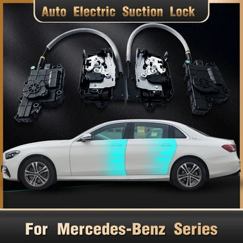 Интелигентен Автоматичен Електрически Автомобили Смукателна Система за Заключване на вратите за Mercedes Benz C E GLA GLC Клас W205 W213 X156 X253 Меко Затваряне на Супер Тишина