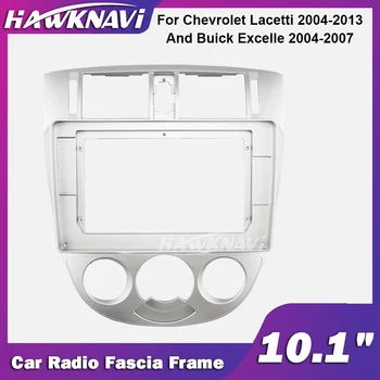 Hawknavi 10,1 Инча 2 Din Радио Рамка За Chevrolet Lacetti Buick Excelle 2004-2013 Ръководство AC Авто Стерео Престилка Рамка