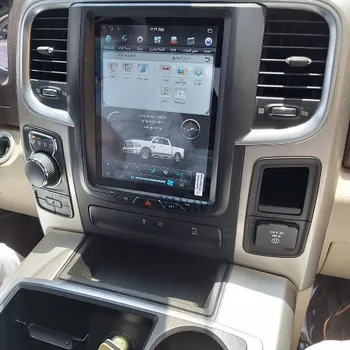 Радиото в автомобила Android 2 Din За Dodge RAM 1500 3500 2013-2018 GPS Навигация Авто Видео Рекордер Мултимедиен MP3 Плейър Carplay