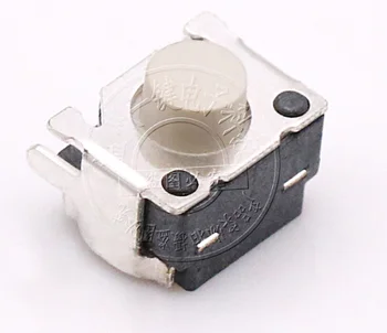 10ШТ TS-A020 3,4 × 4,5 × 3,4 Ч Превключвател за лице с усмивка бяла корона миниатюрен SMD/SMT тип сензорен превключвател на GF-2BH