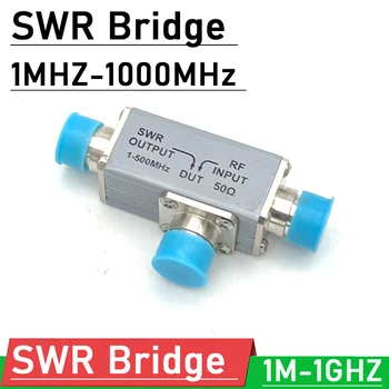 1 Mhz-С 1000 Mhz КСВ Мост отражение на RF мост постоянна вълна насочени мост ЗА Антена RF мрежа Измерване на грешки Шунка