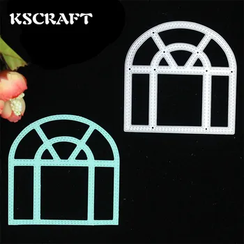 KSCRAFT KSCRAFT Прозорци на Щанци за Рязане на Метал за DIY Scrapbooking/Производство на Картички/Детски Забавни Декорации