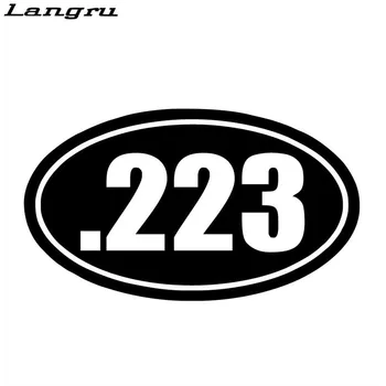Langru Автомобил Stying .223 Забавни Личност Винил Мотоциклет Стикери За Автомобил Декоративни Jdm