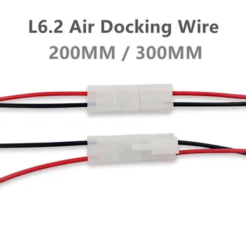 10 Чифт / лот L6.2 мм Стъпка 6,2 мм, 2P Свързващ проводник Datian Palace Air за да се свържете с штекерной съединителната линия Задника на захранващия кабел