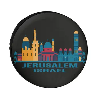 Израел Ерусалим, за Изследване на Вселената Калъфи За Гуми, Защитни Покривала За Колелата Защита От Атмосферни Влияния, UV Защита на Кутията с Резервна гума U