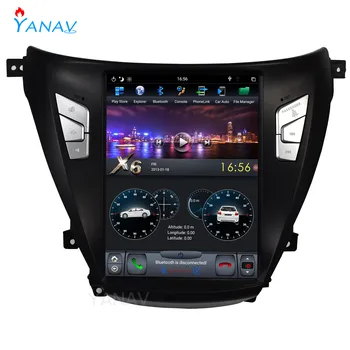 2DIN Радиото в автомобила Android Стерео Приемник За Hyundai elantra Avante 2012-2015 Главното устройство GPS Навигация на Видео Мултимедия MP3 Плейър