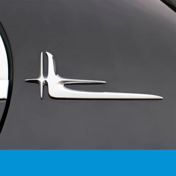 За Mercedes-Benz C200L странично крило на задното стъкло стандартна удължена версия на етикети angel wing star label автомобили етикет c260l