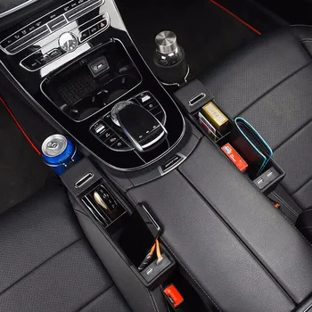 USB Авто Органайзер столче за Кола за Фуги Чанта За Съхранение на BMW 1 3 4 5 6 7 Series E34 E39 E46 E53 E60 E87 E90 M3 G30 X5 F15 F20 F30