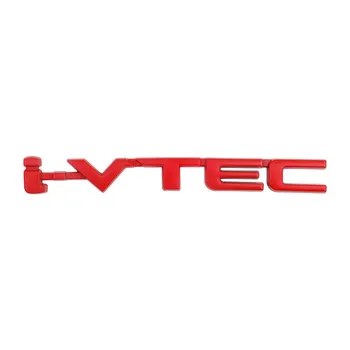 3D Лого VTEC Метална Емблема на Иконата на Етикети Автомобили Стикер за Honda City cb400 i-VTEC vfr800 cb750 Civic Accord Odyssey Spirior CRV Suv