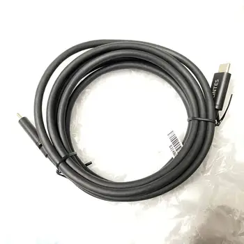 Кабела Thunderbolt 3 до Thunderbolt 3 20 Gbit/s 65 W Dock-кабел Thunderbolt 3 2 М 20 3A USB-C към USB с Кабел Черен 5 Към (6,6 фута/4,9 фута)