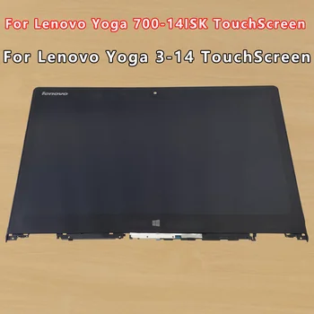 Подмяна на 5D10H35588 LCD дисплей възли За Lenovo Yoga 3 14 Yoga 700 14isk LCD дисплей със Сензорен екран В Събирането на