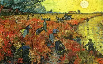 Колкото повече, толкова по-добре Магнити размер 400x300 мм JM10037 Painting_of_Vincent_Van_Gogh_-_Summer_work