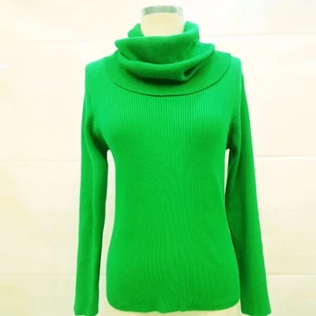 2021 Нови Зимни Дамски пуловери и Пуловери с високо Воротом, Обикновена Свободни Плътни Топли Дамски Универсални Скок Ropa Para Mujer