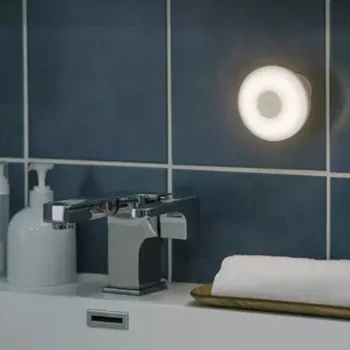 Xiaomi Mijia Led Индукционный Нощна Светлина 2 Въртящи Се На 360 С Регулируема Яркост Инфрачервен Smart Сензор За Движение С Магнитна Основа