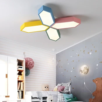 Творчески Холандски плафониери под формата на Вятърна Мелница за деца, лампа за детска стая, plafon led techo lampy sufitowe, Тавана Лампа за спални и кабинет