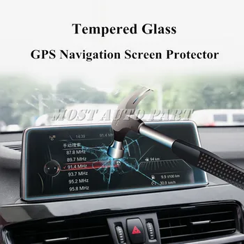 8,8 См Закалено Стъкло за GPS Навигация, Екран Протектор За BMW X1 F48 X2 F39 2016-2021 Украса на Колата Тапицерия на Автомобила