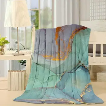 Kühlen Beruhigende Abstrakte Decke Decke Kinder Flanell Bettwäsche Frühling Herbst Reise Bettwäsche Wirft Bettdecke