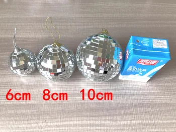 Огледален отразяваща топка KTV домашен бънджи магически топка отразяваща топка с въртяща се топка бар сватбена снимка на крис стъклена топка