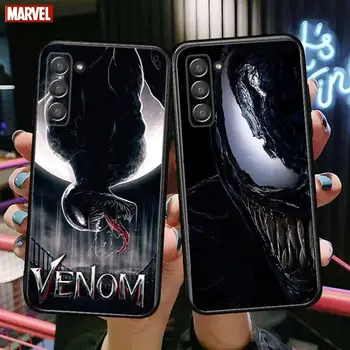 Калъф за телефон Marvel Venom Калъф За SamSung Galaxy s6 s7 S8 S9 S10E S20 S21 S5 S30 Plus S20 fe 5G Lite Ultra Edge